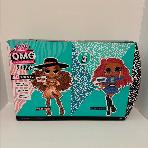 LOL OMG Pack 40 Surprises Dolls Series Set New in Box